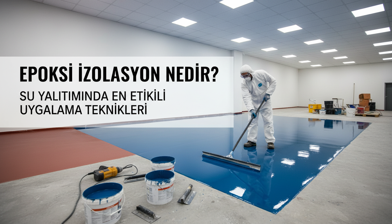 Epoksi İzolasyon Nedir? Su Yalıtımında En Etkili Uygulama Teknikleri Yön Epoksi