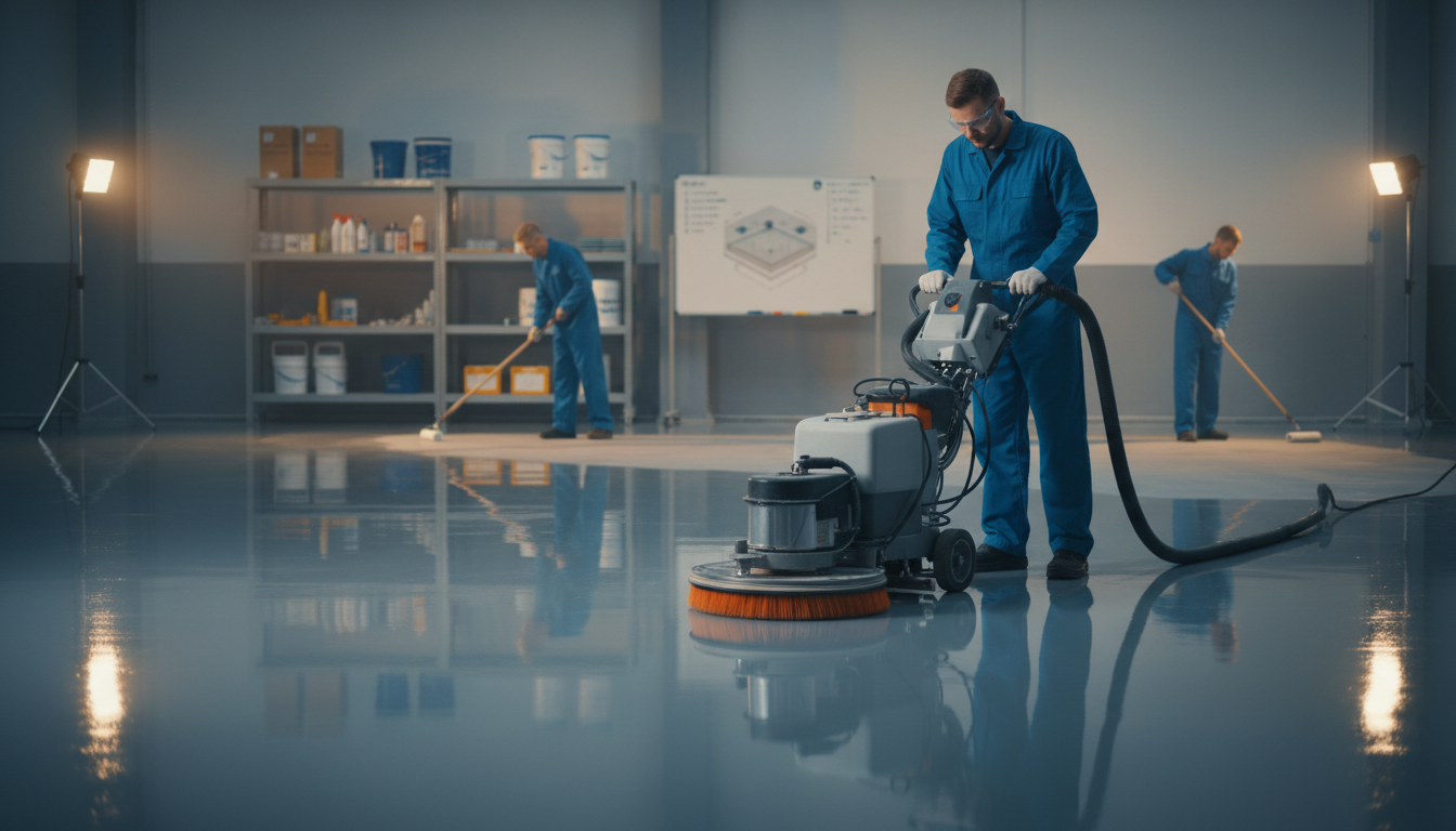 Epoksi Zemin Kaplama Kullanım Ömrünü Uzatma Yöntemleri: Kapsamlı Rehber Yön Epoksi