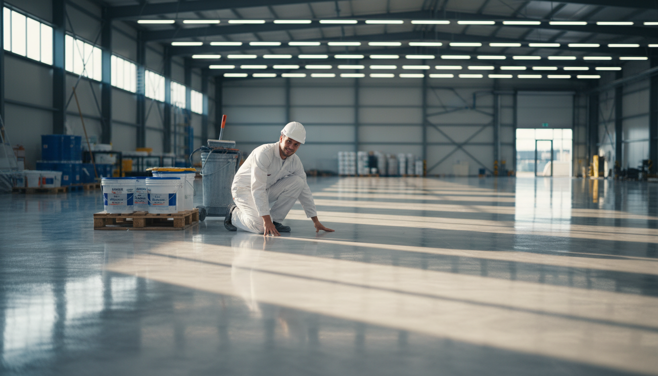 Beton silim ve parlatma uygulaması - Yön Epoksi